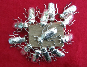 Silver 'beetles' commissioned as gifts to  thank key fund-raisers