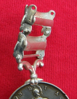 Medal suspender and bar - before