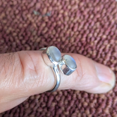 Remade silver ring